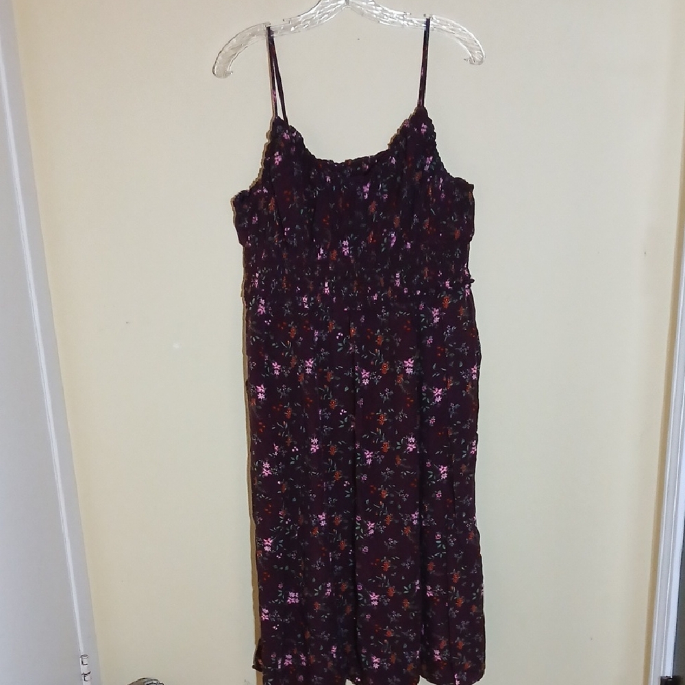 Old Navy Purple Floral Sundress